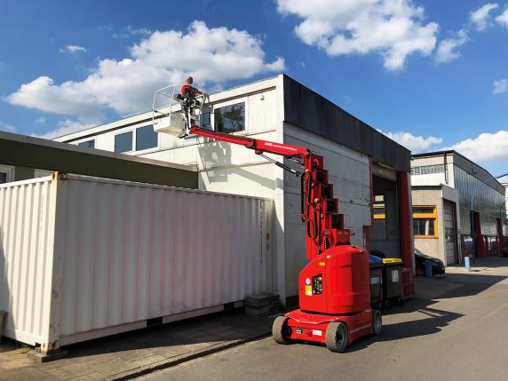 Elektro-Vertikalmast-Arbeitsbühnen mieten I Anker Vermietung