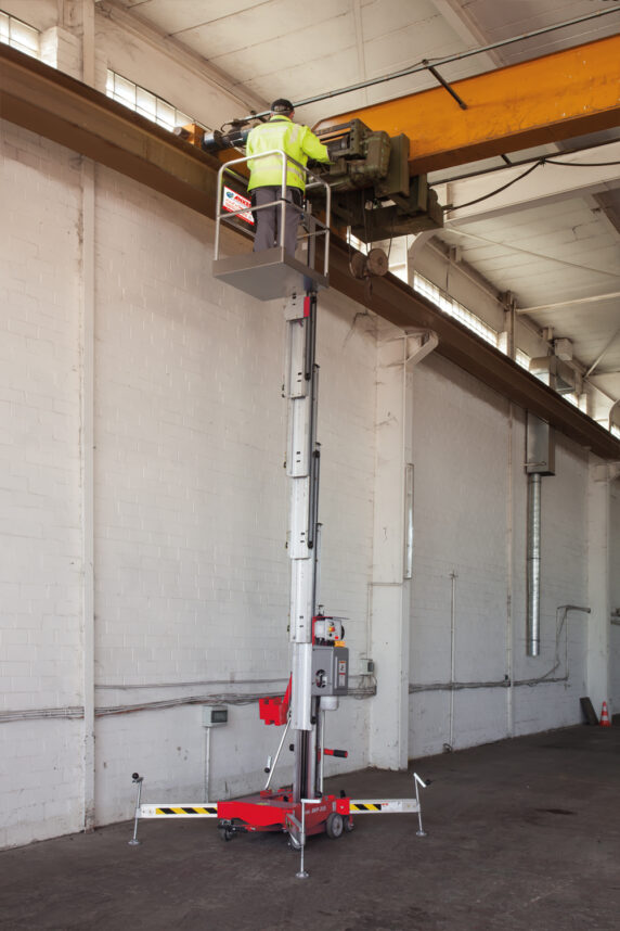 Elektro-Vertikalmast-Arbeitsbühnen mieten I Anker Vermietung
