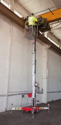 Elektro-Vertikalmast-Arbeitsbühnen mieten I Anker Vermietung