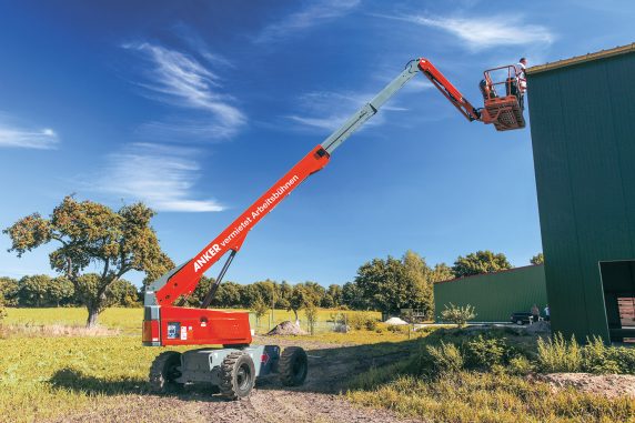 Teleskop-Arbeitsbühnen mieten I ANKER Vermietung