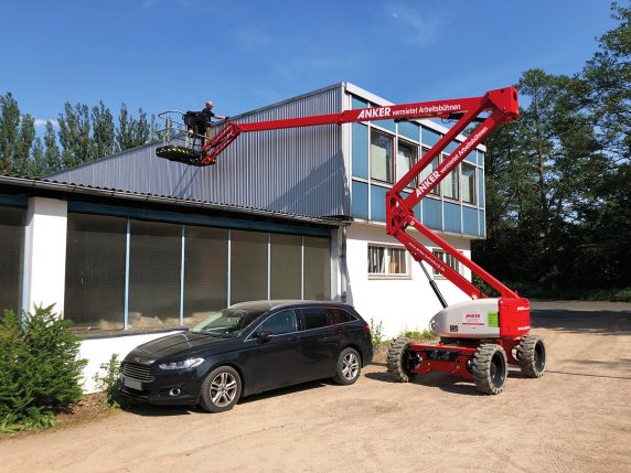 Teleskop-Gelenk-Arbeitsbühnen mieten I ANKER Vermietung